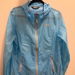 The North Face Women's Light Blue Hooded Utility Jacket